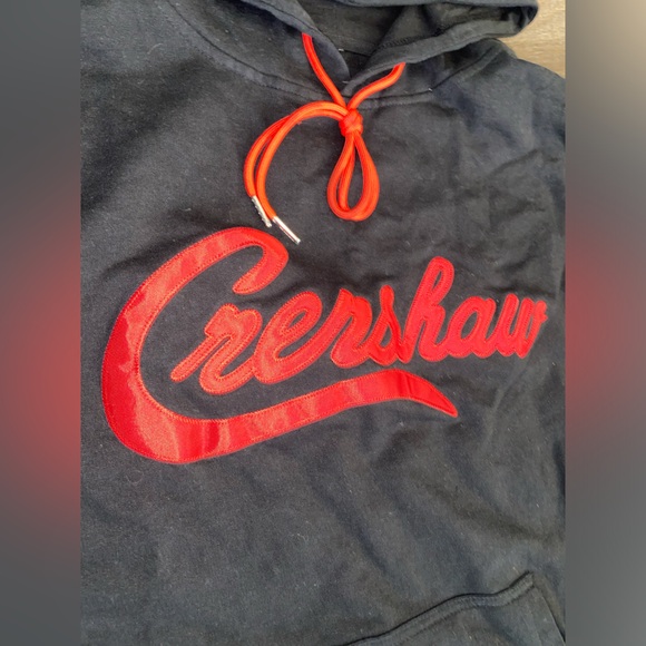 THE MARATHON CLOTHING LIMITED EDITION ULTRA CRENSHAW HOODIE - BLACK/RED - NWOT - Picture 3 of 8